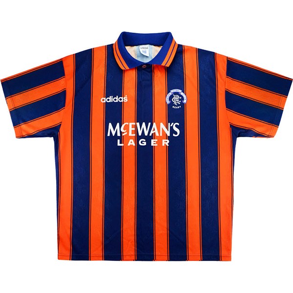 Camiseta Rangers Replica Segunda Ropa Retro 1993 1994 Naranja